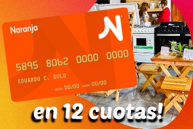 tarjeta Naranja en 12 cuotas